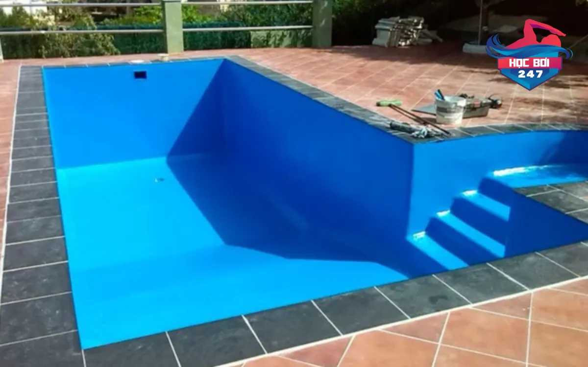 Cách chống thấm bể bơi